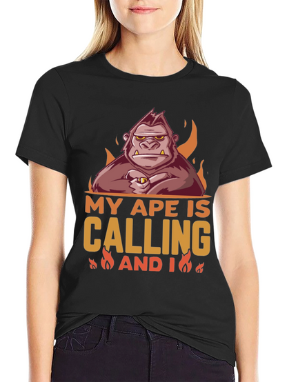 My Ape Is Calling Graphic T-Shirt