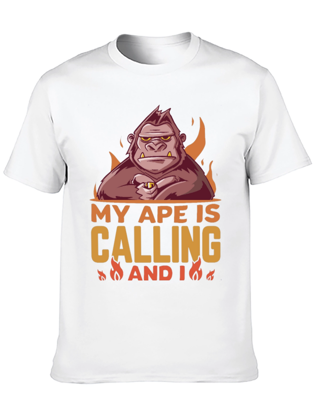 My Ape Is Calling Graphic T-Shirt