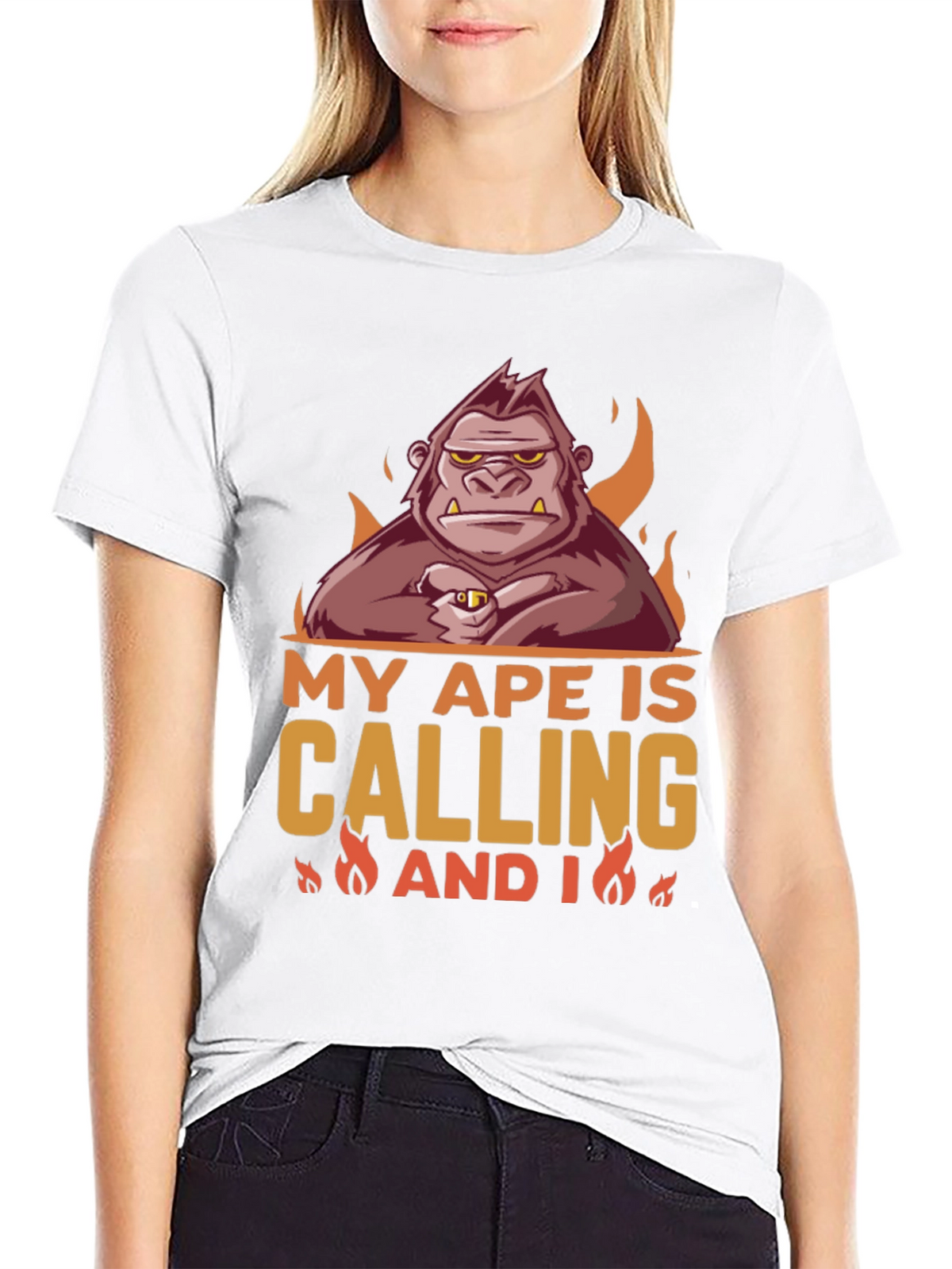 My Ape Is Calling Graphic T-Shirt