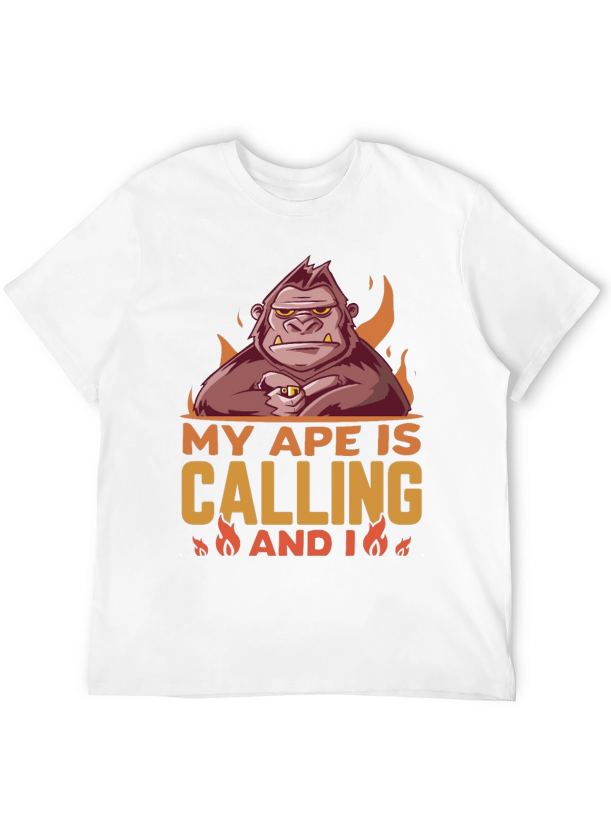 My Ape Is Calling Graphic T-Shirt