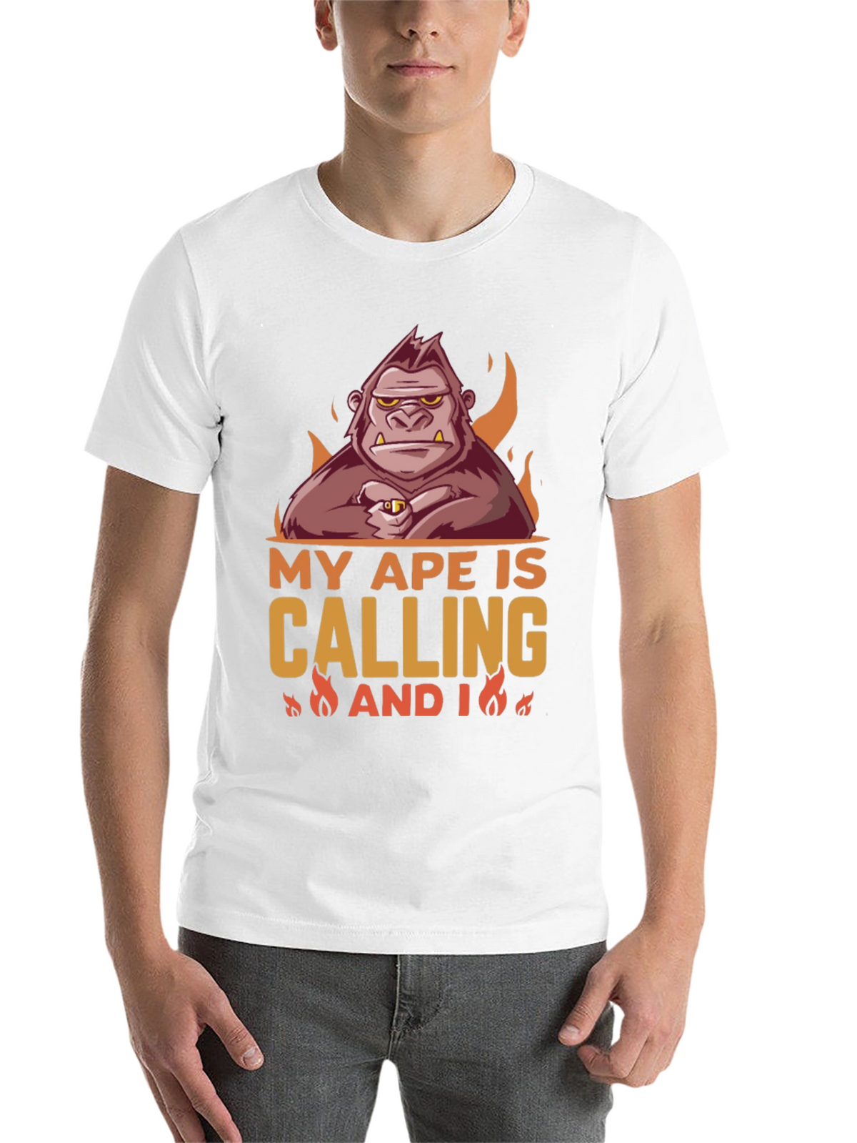 My Ape Is Calling Graphic T-Shirt