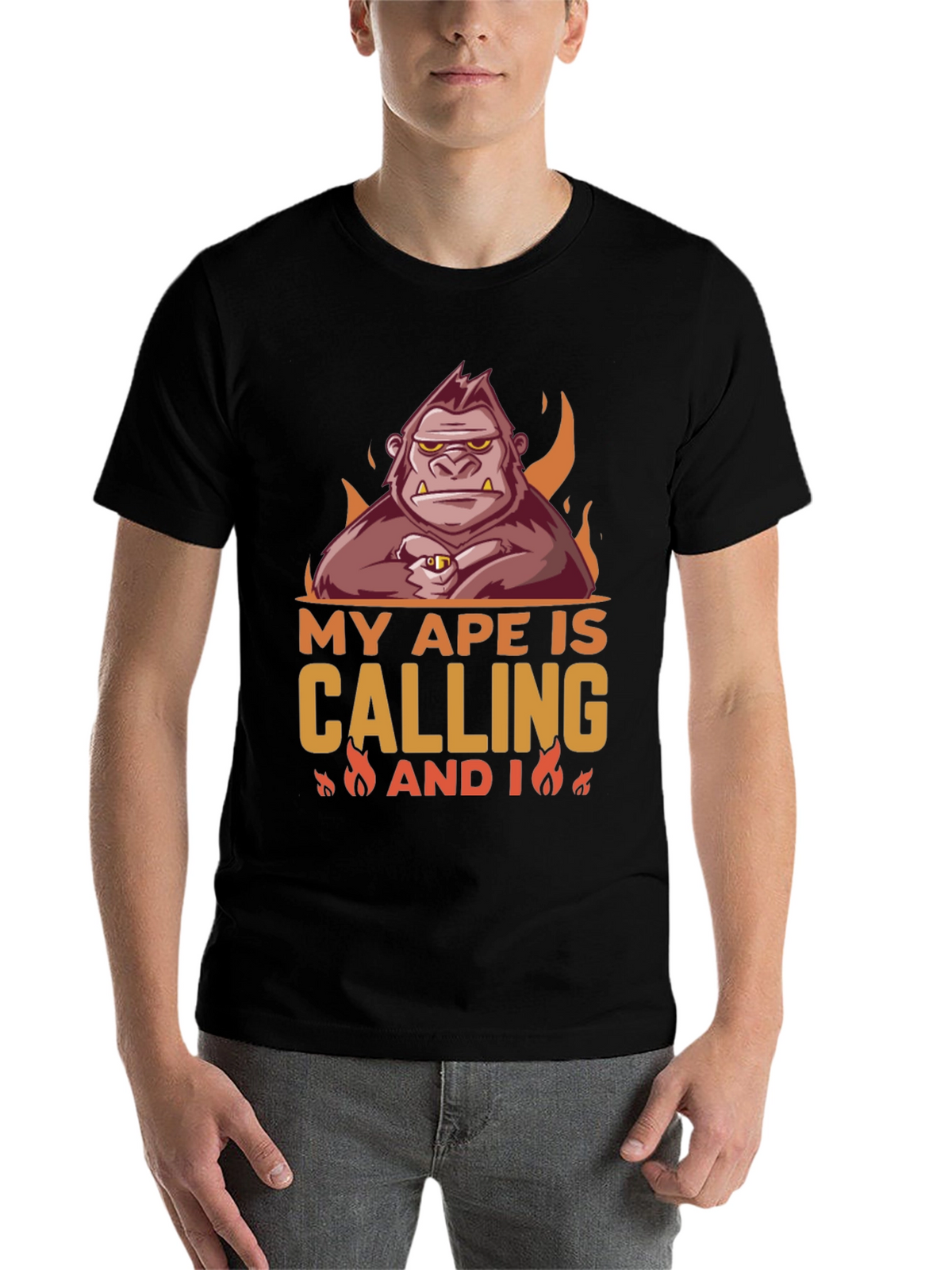 My Ape Is Calling Graphic T-Shirt