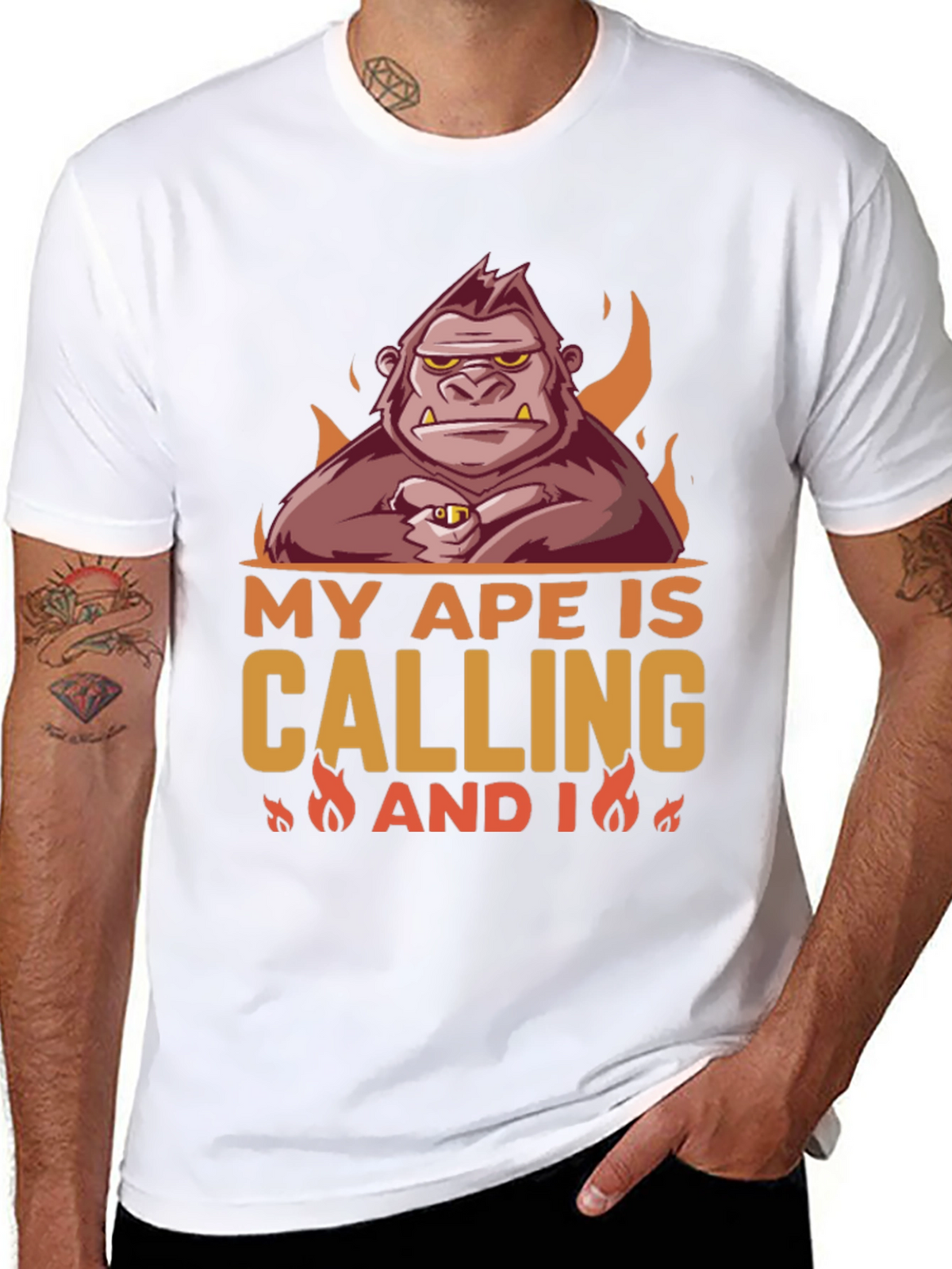My Ape Is Calling Graphic T-Shirt