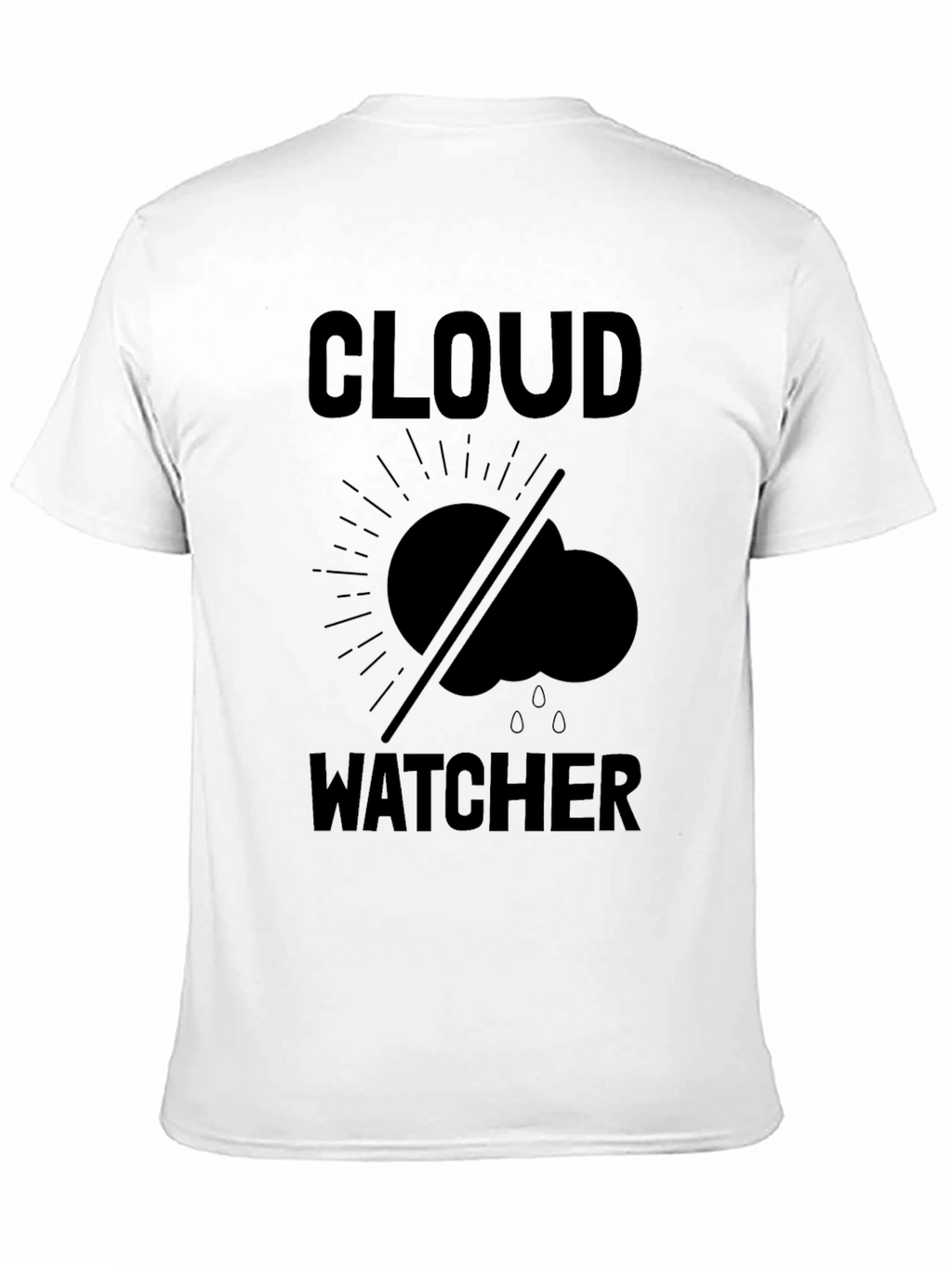 Cloud Watcher Graphic T-Shirt - Black
