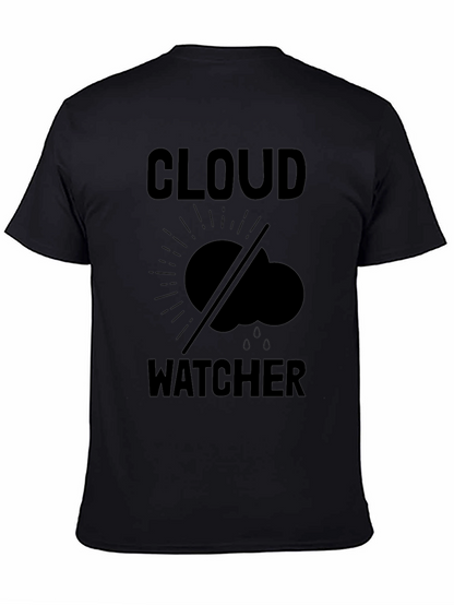 Cloud Watcher Graphic T-Shirt - Black