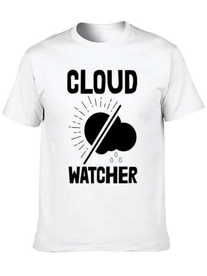 Cloud Watcher Graphic T-Shirt - Black