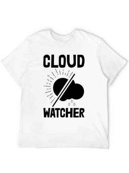 Cloud Watcher Graphic T-Shirt - Black