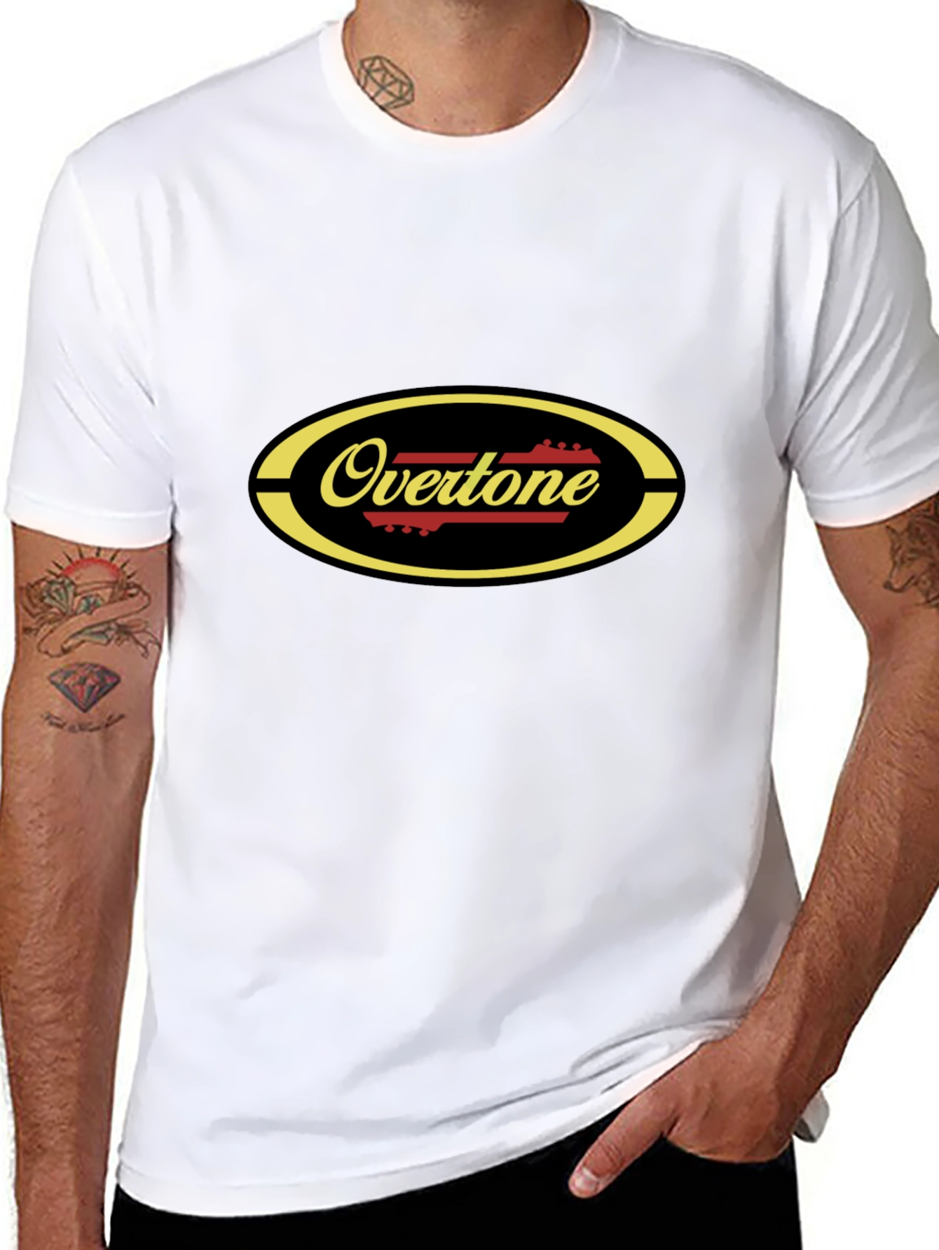 Overtone Band Tee - Classic Rock Music Shirt