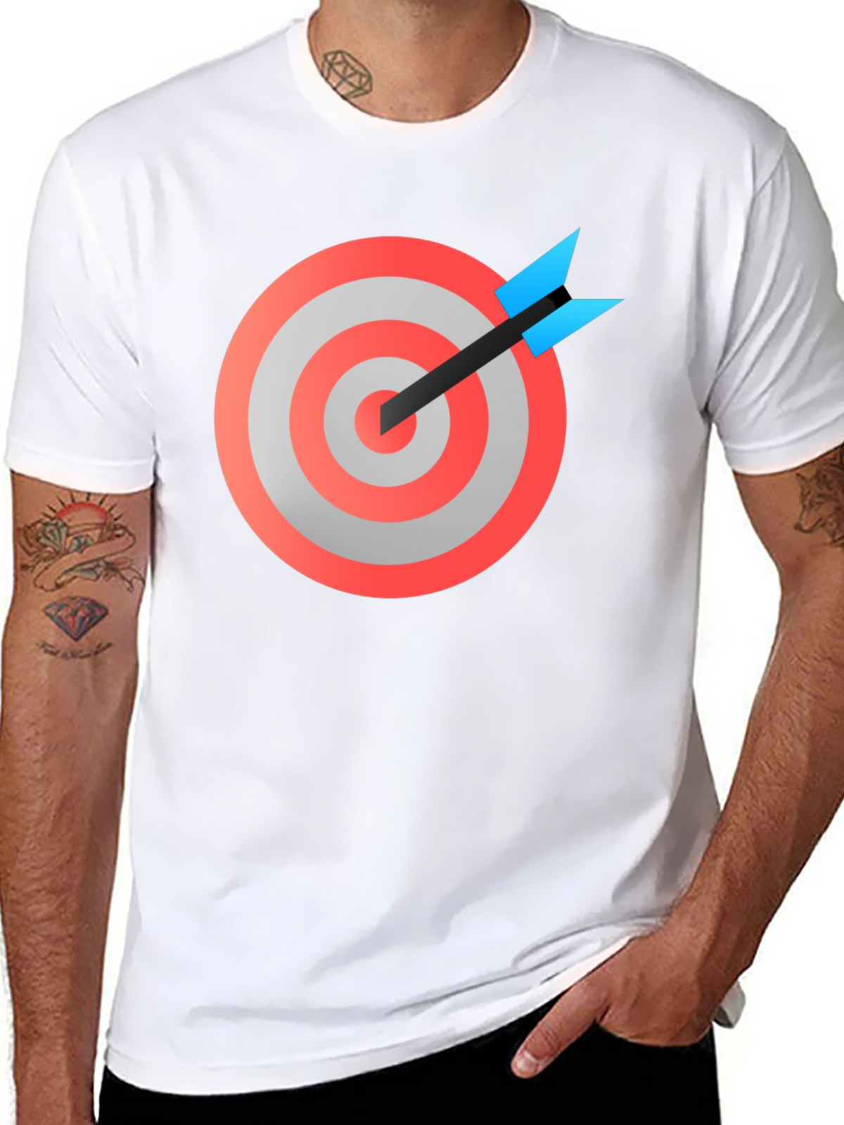 Target T-Shirt - Aim High Look Good!