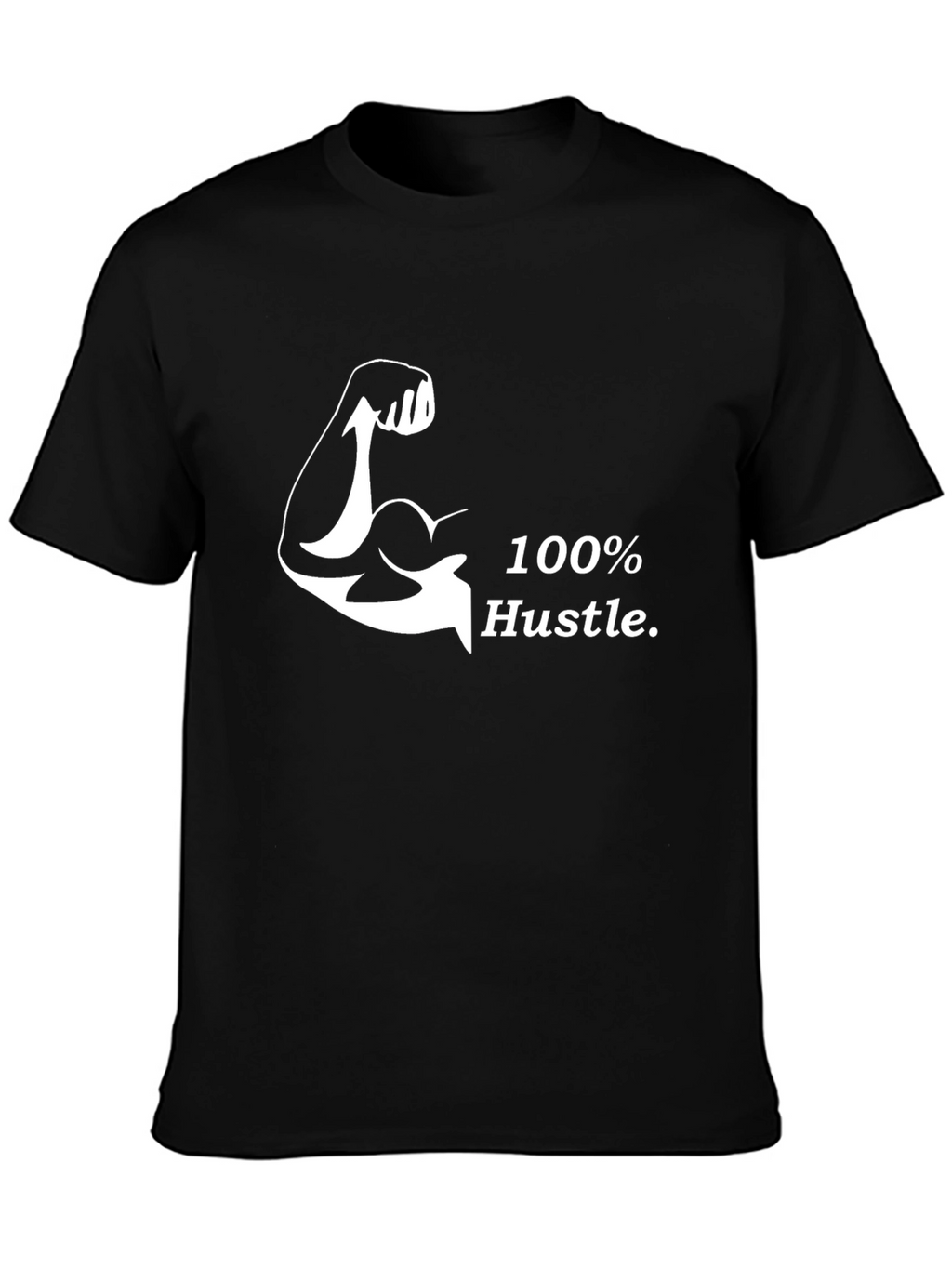 100% Hustle Graphic Tee