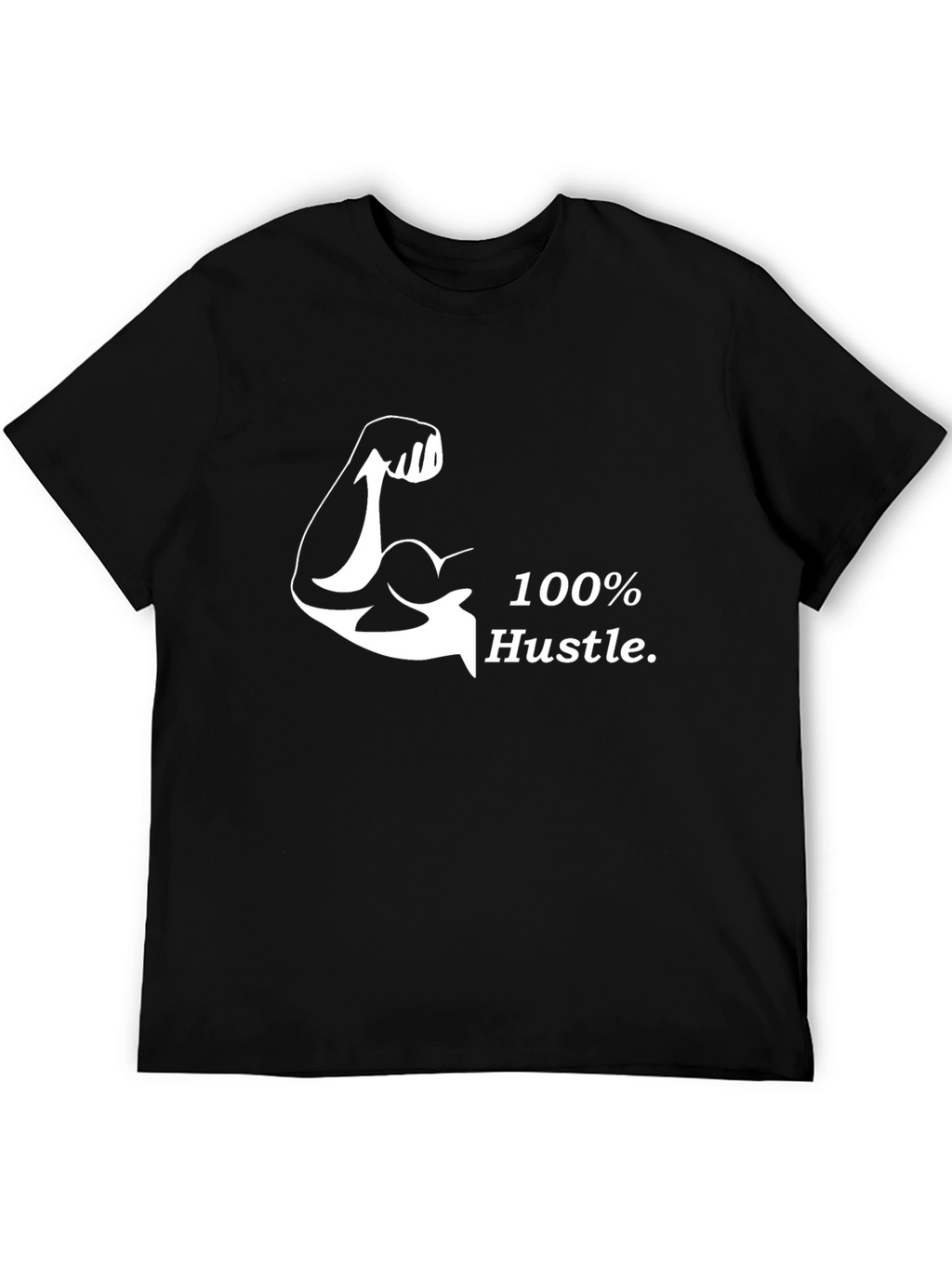 100% Hustle Graphic Tee