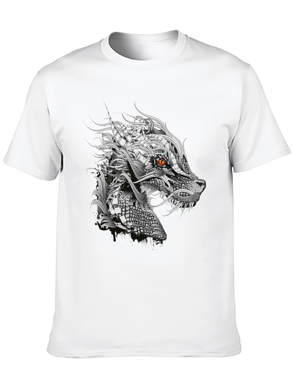 Dragon Graphic Black T-Shirt