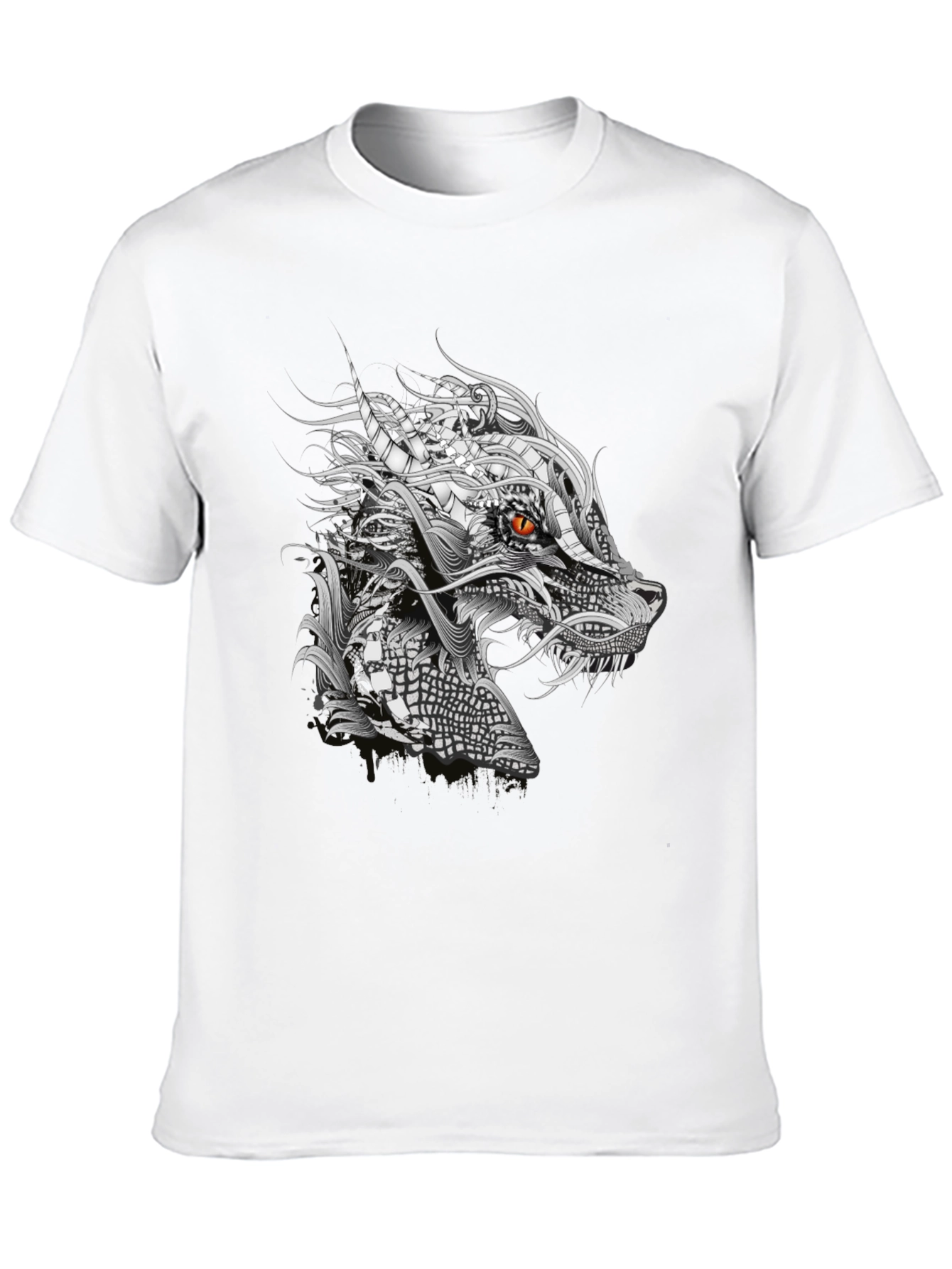 Dragon Graphic Black T-Shirt