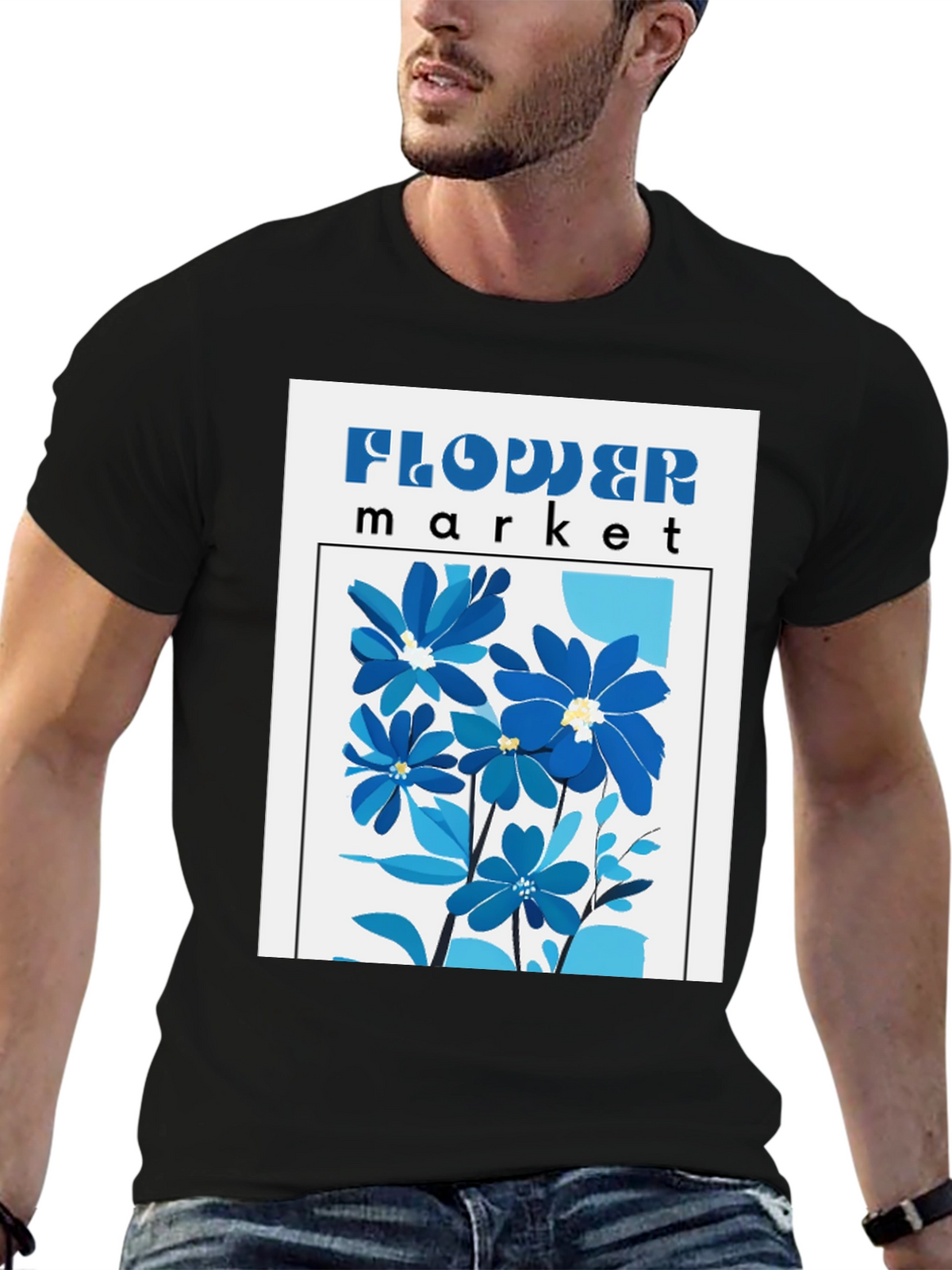 Flower Market Graphic Tee