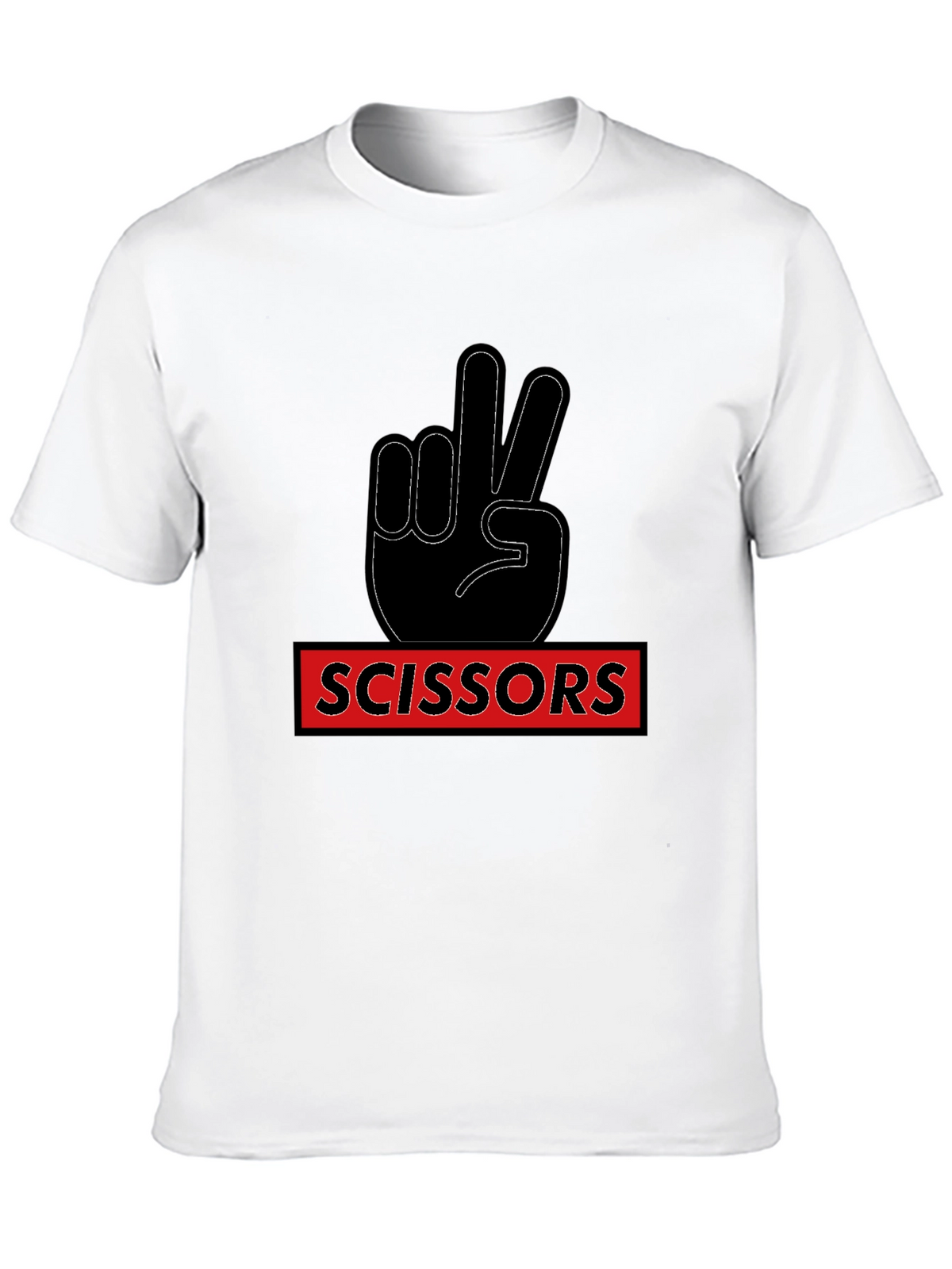 Rock Paper Scissors - Scissors Graphic Tee