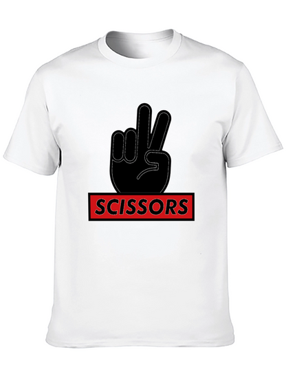 Rock Paper Scissors - Scissors Graphic Tee