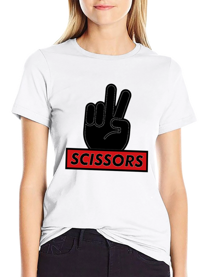 Rock Paper Scissors - Scissors Graphic Tee