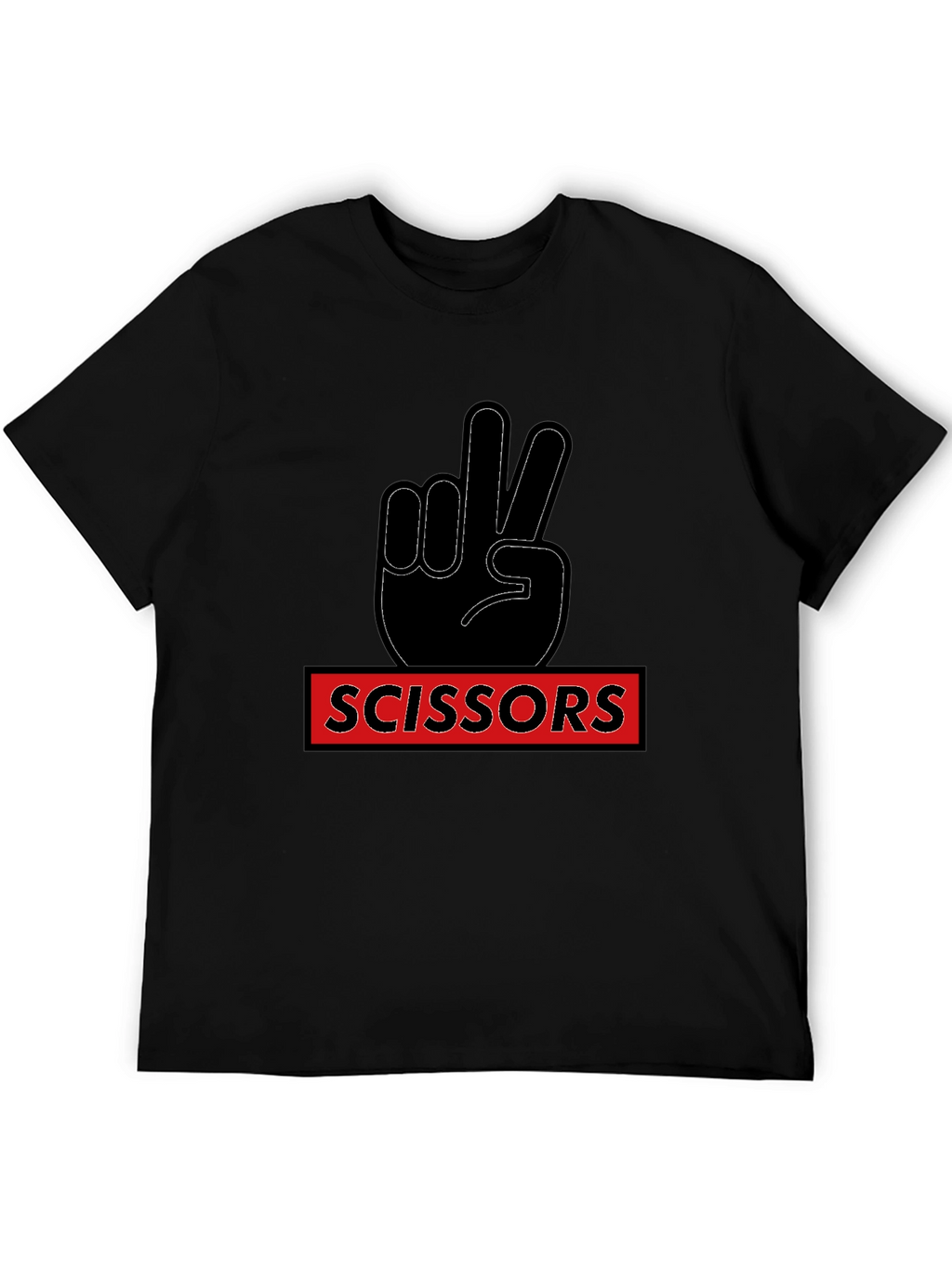 Rock Paper Scissors - Scissors Graphic Tee