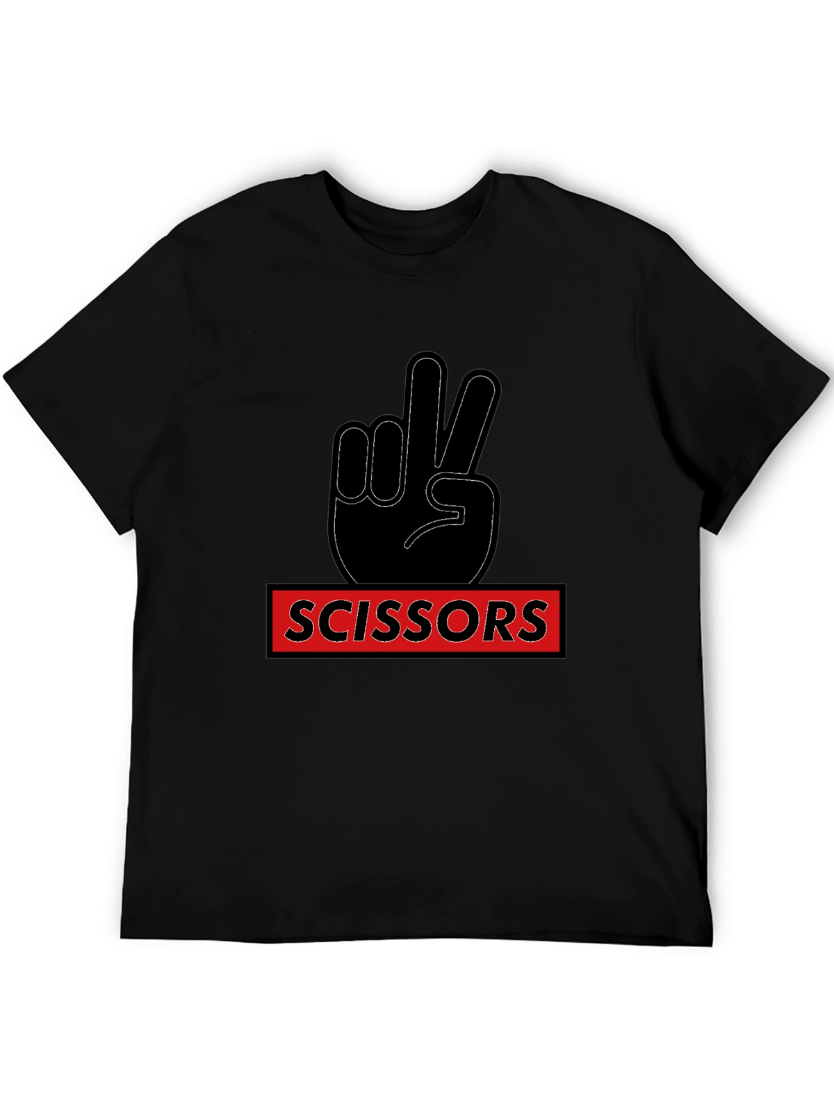 Rock Paper Scissors - Scissors Graphic Tee