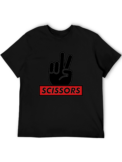Rock Paper Scissors - Scissors Graphic Tee