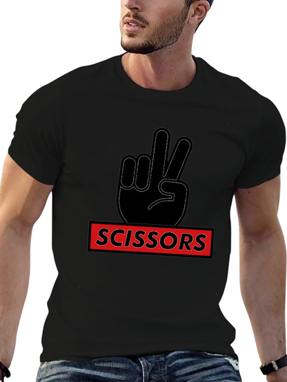 Rock Paper Scissors - Scissors Graphic Tee