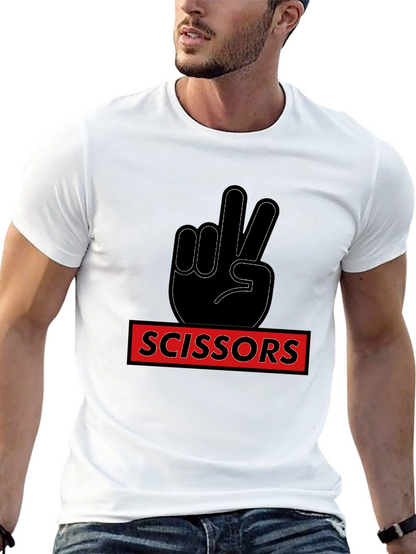 Rock Paper Scissors - Scissors Graphic Tee