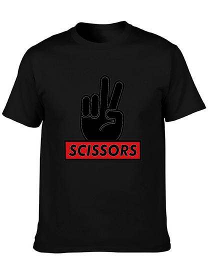 Rock Paper Scissors - Scissors Graphic Tee
