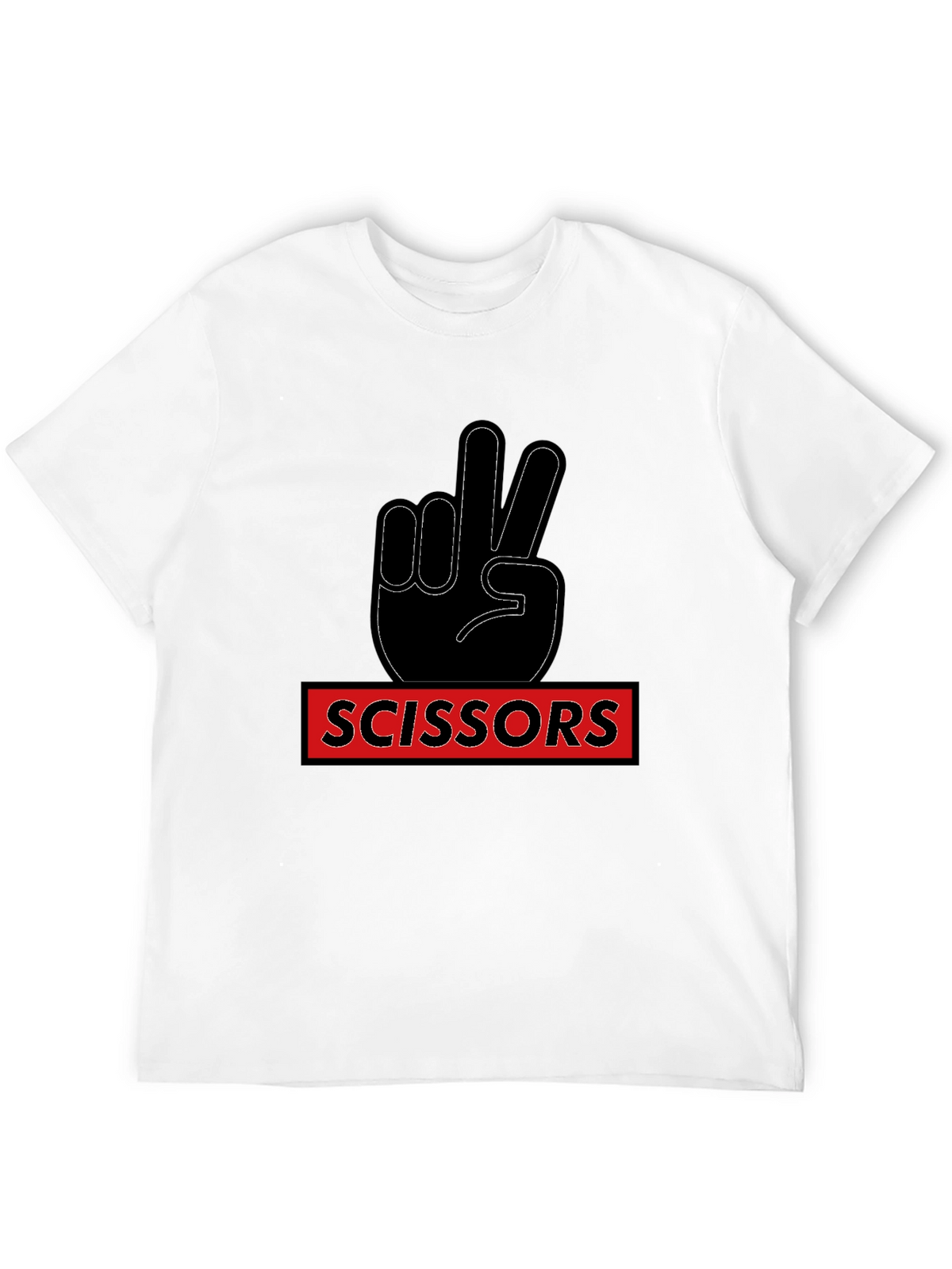 Rock Paper Scissors - Scissors Graphic Tee