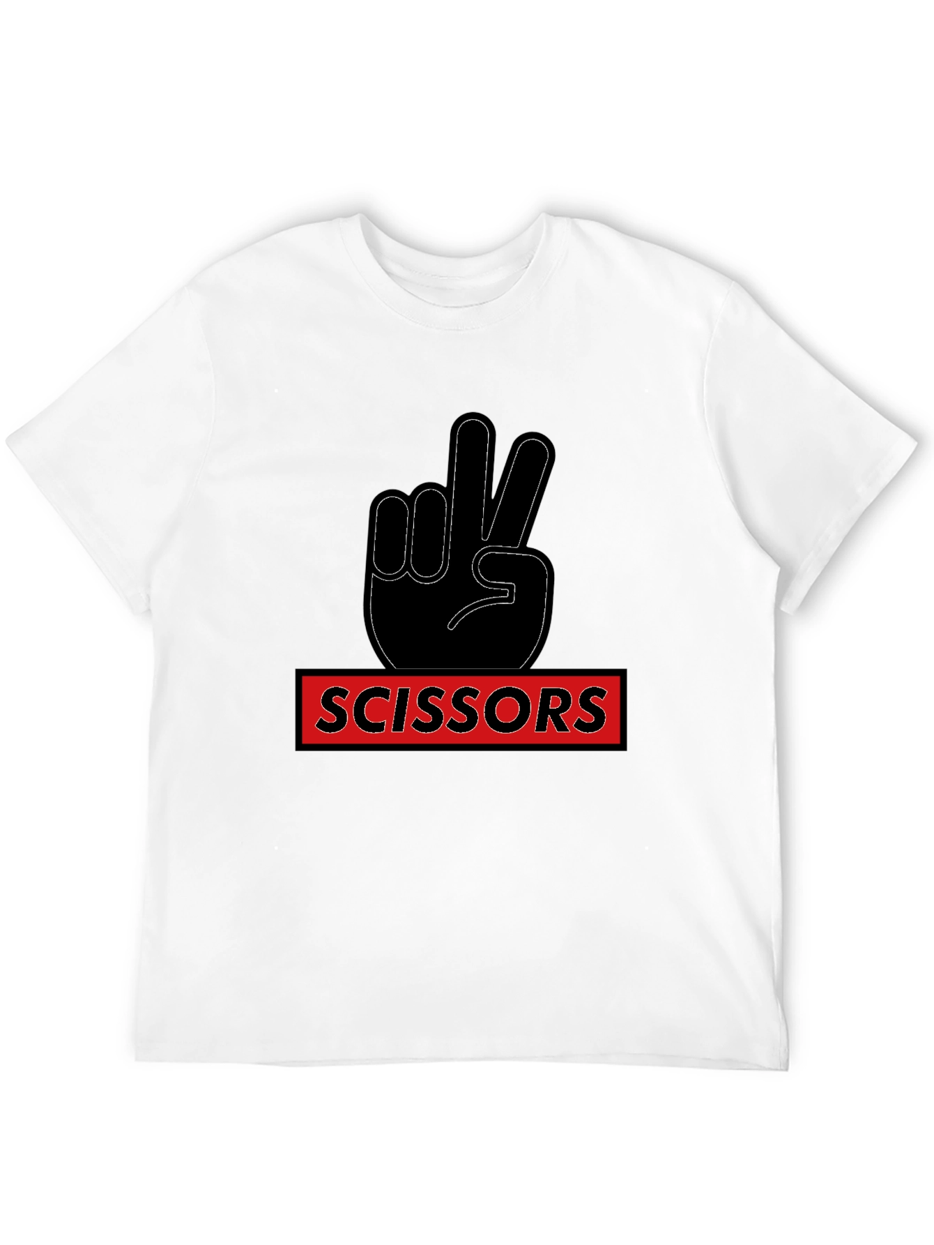 Rock Paper Scissors - Scissors Graphic Tee