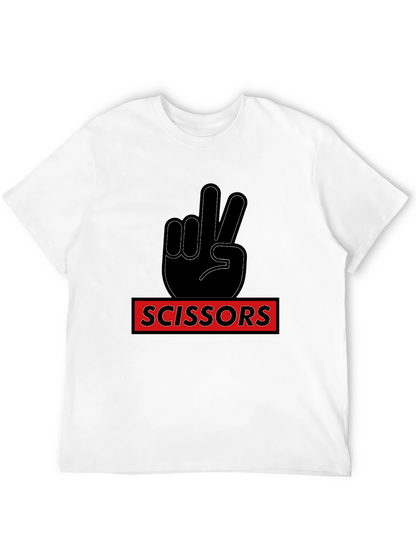 Rock Paper Scissors - Scissors Graphic Tee