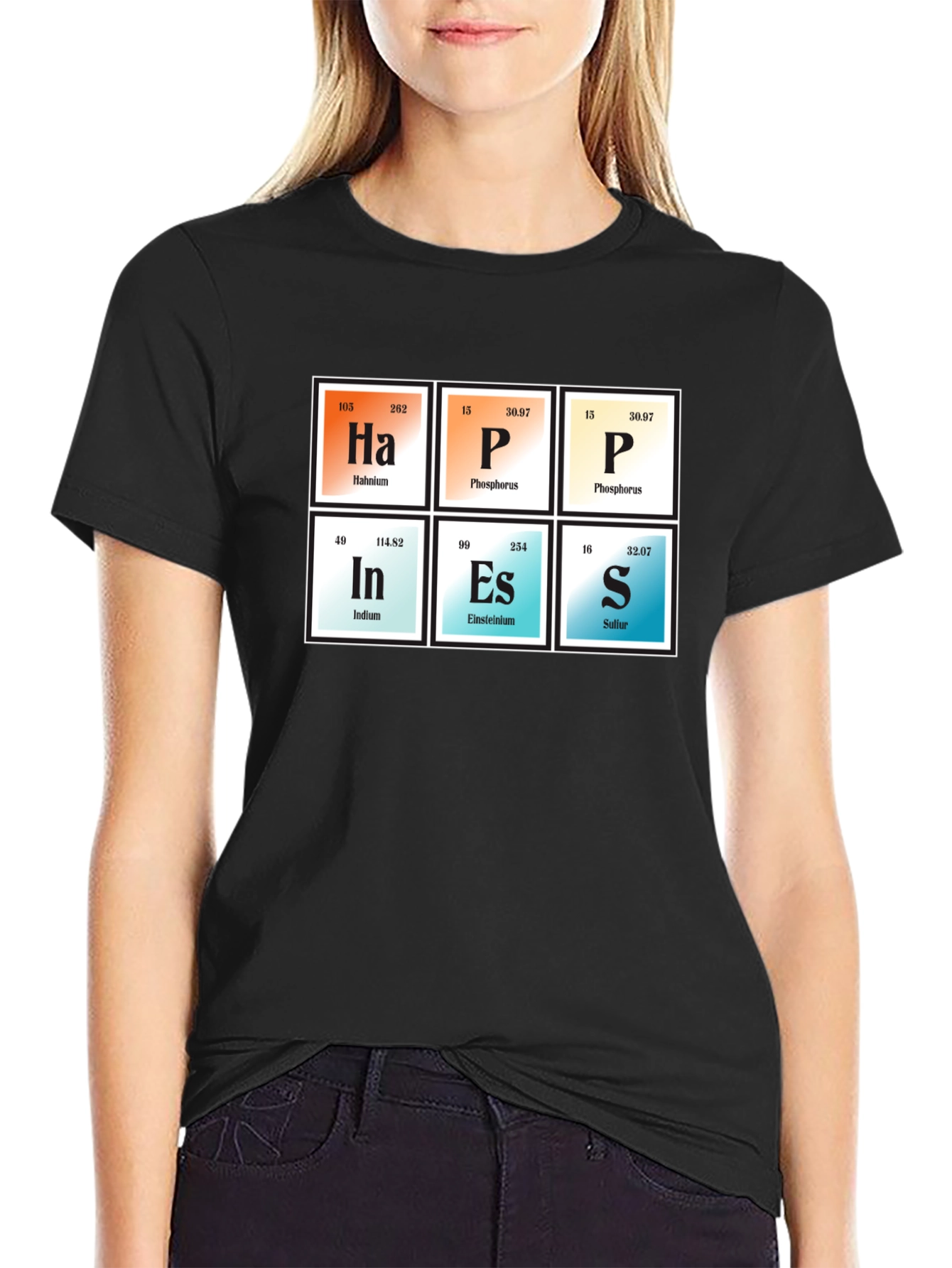 Periodic Table Inspired T-Shirt - HaPInEs