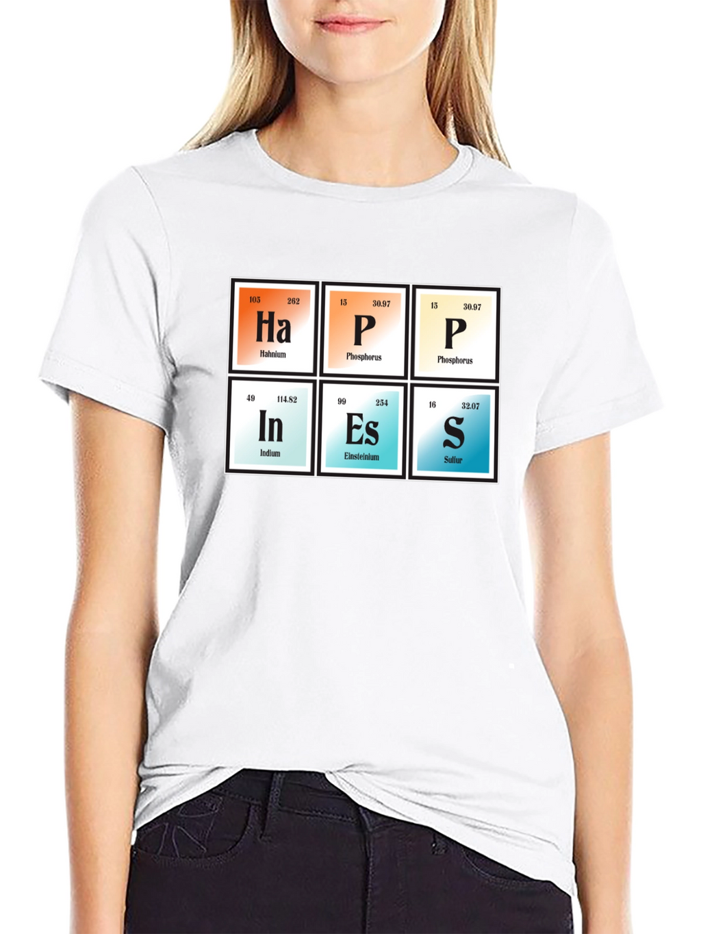 Periodic Table Inspired T-Shirt - HaPInEs