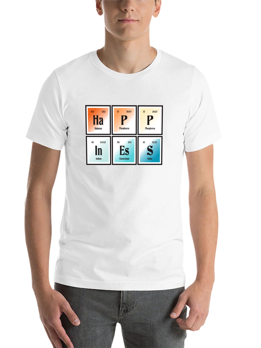 Periodic Table Inspired T-Shirt - HaPInEs