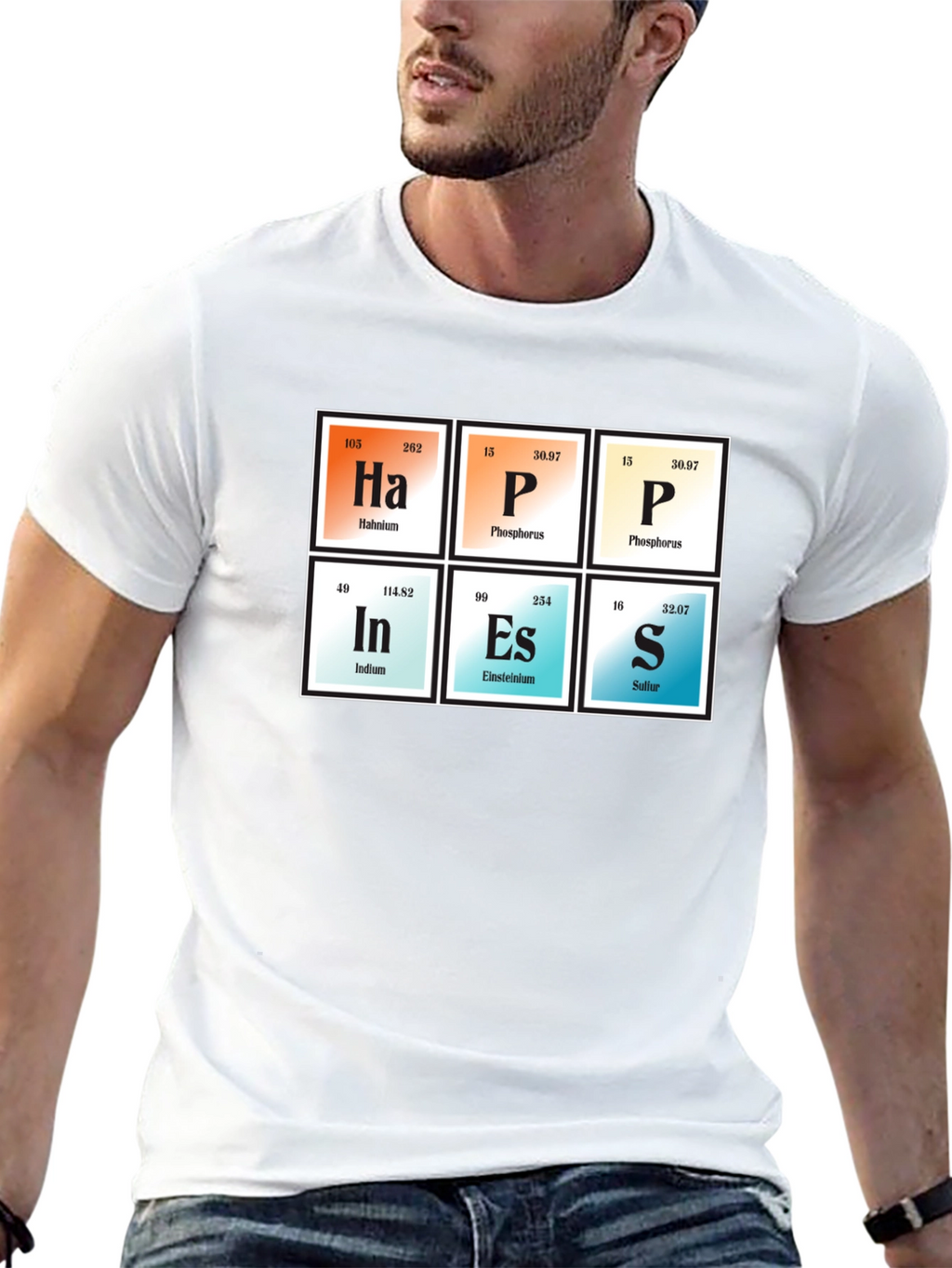 Periodic Table Inspired T-Shirt - HaPInEs