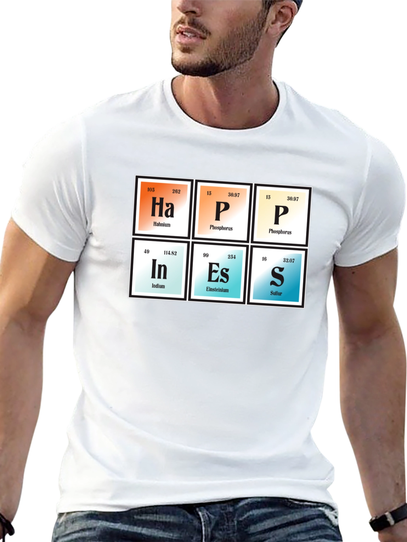 Periodic Table Inspired T-Shirt - HaPInEs