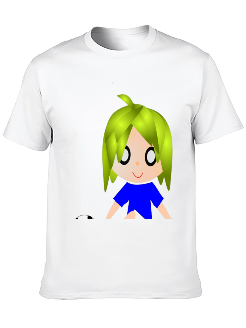 Anime Graphic Black T-Shirt