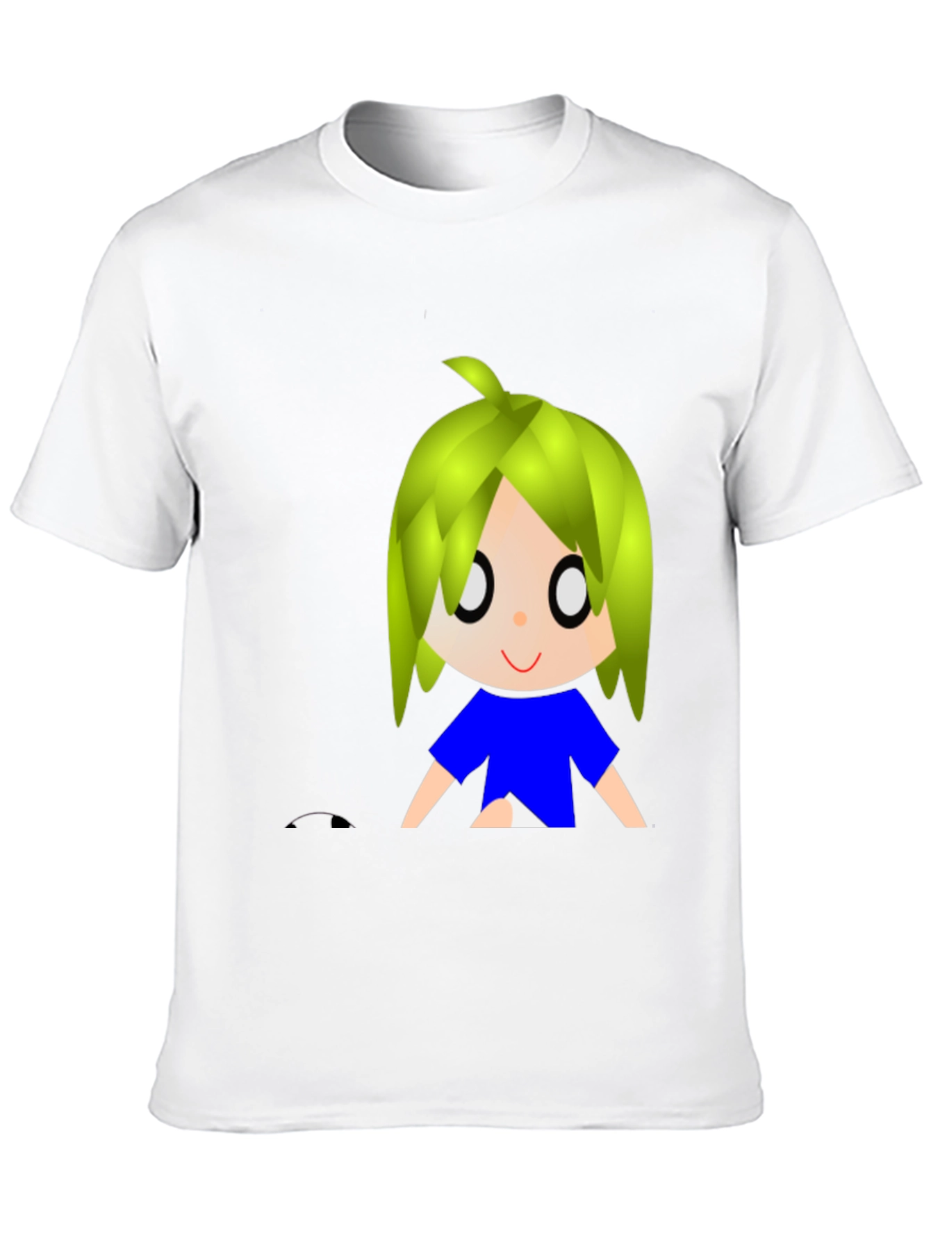Anime Graphic Black T-Shirt