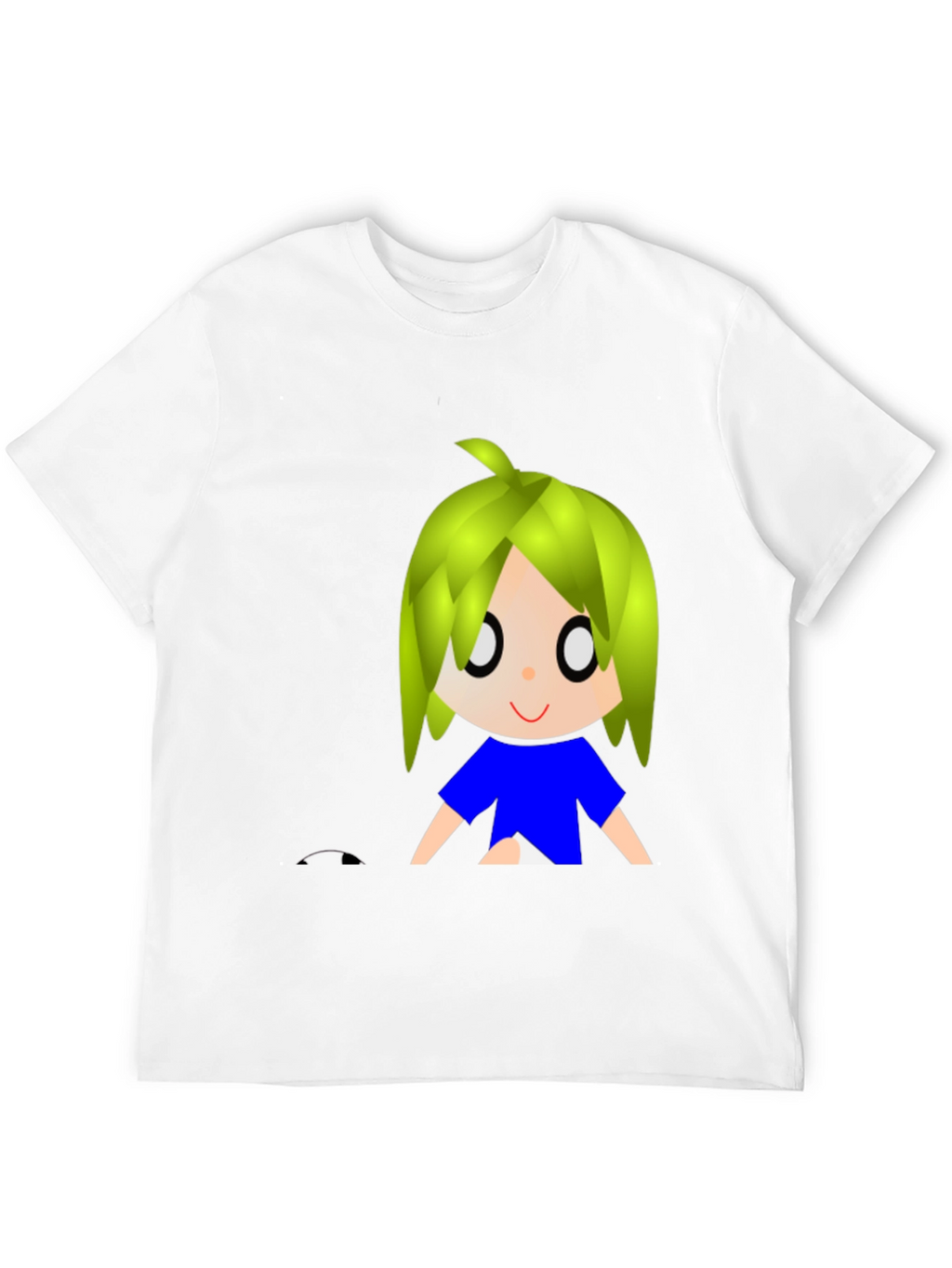 Anime Graphic Black T-Shirt