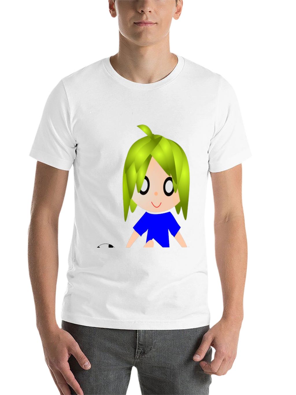 Anime Graphic Black T-Shirt
