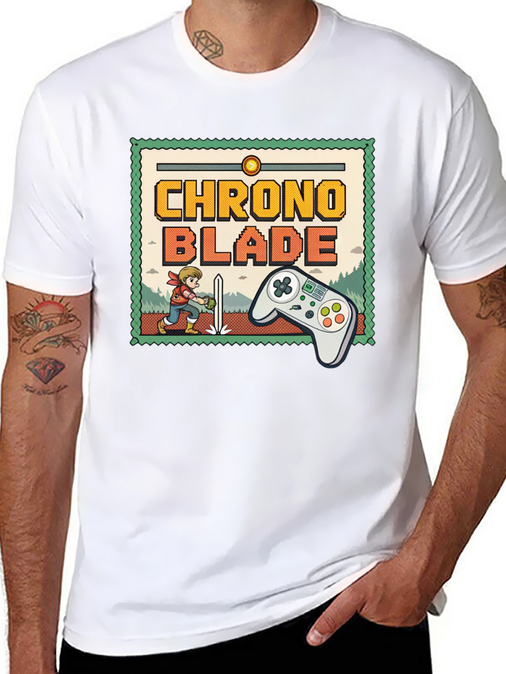 Chrono Blade Gaming T-Shirt