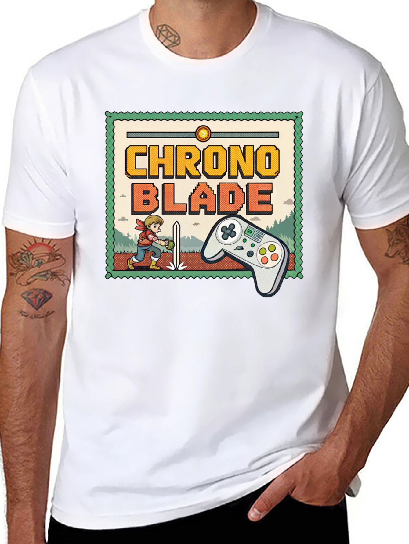 Chrono Blade Gaming T-Shirt
