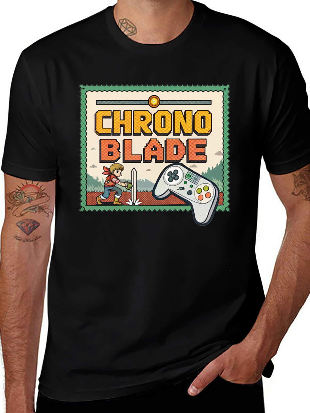 Chrono Blade Gaming T-Shirt