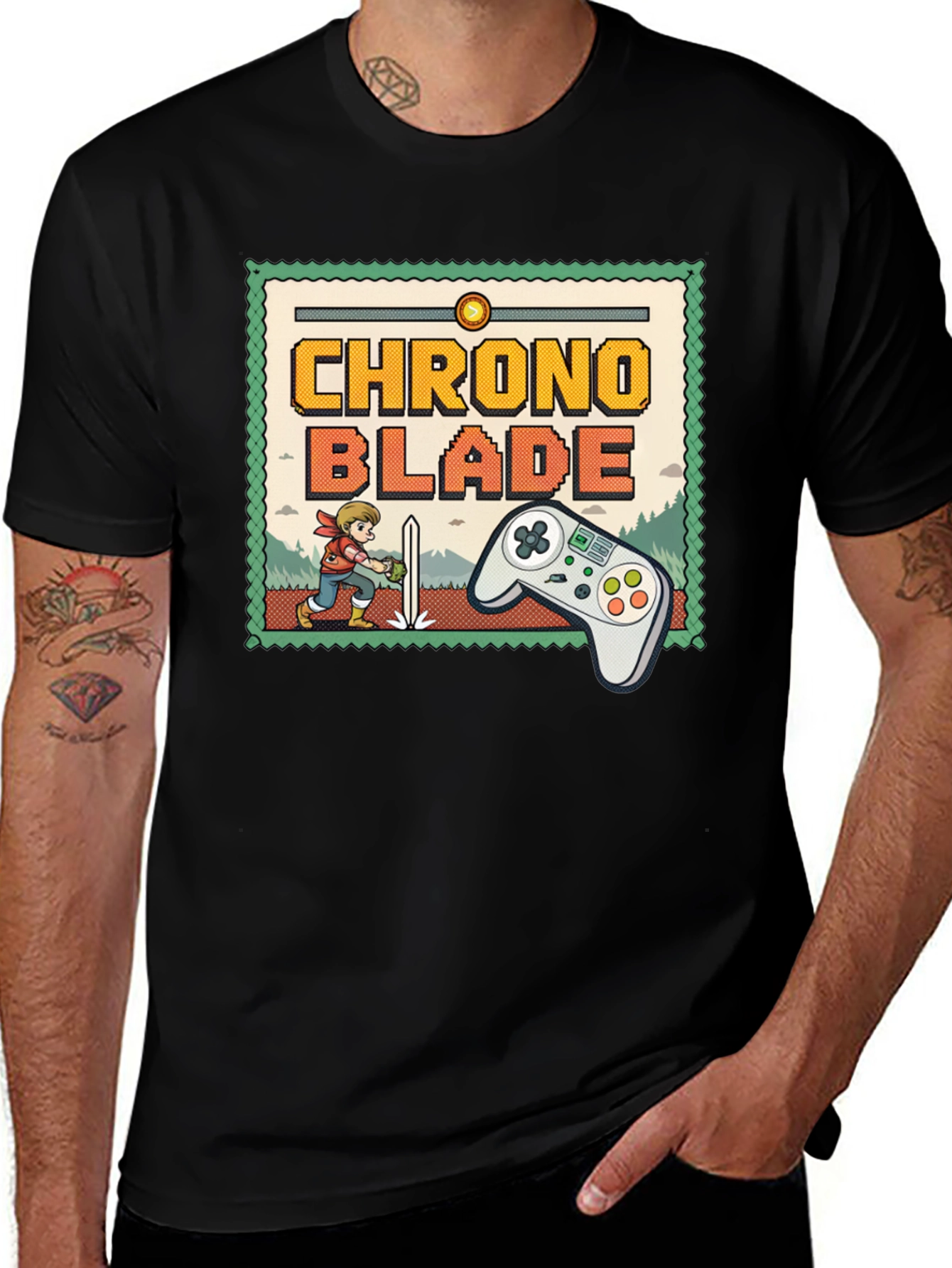 Chrono Blade Gaming T-Shirt
