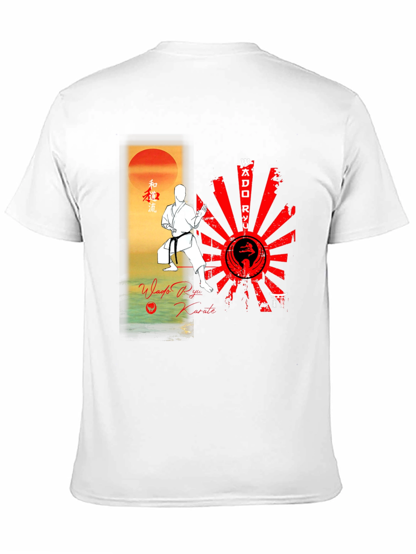 Wado Ryu Karate Graphic T-Shirt Martial Arts