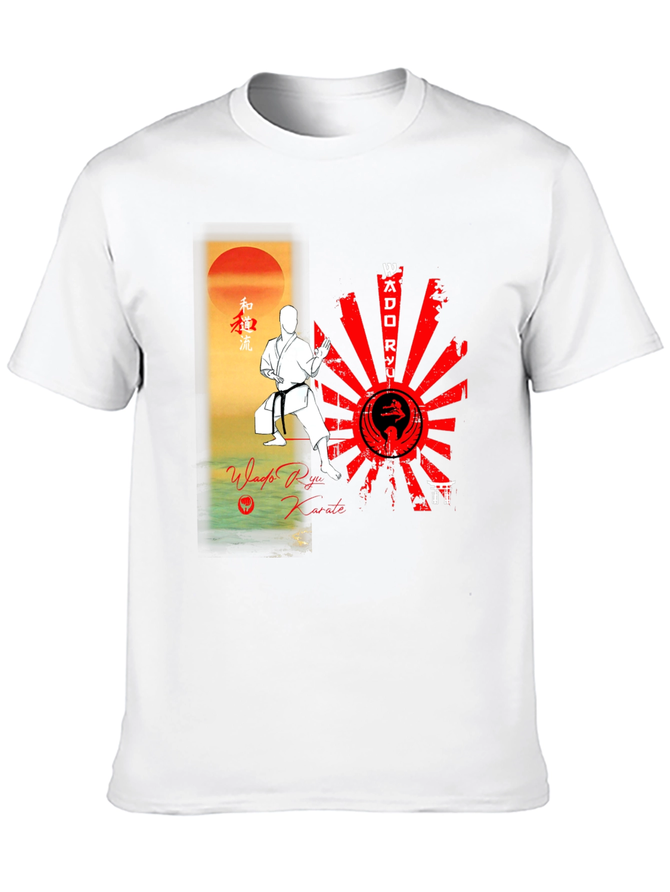Wado Ryu Karate Graphic T-Shirt Martial Arts
