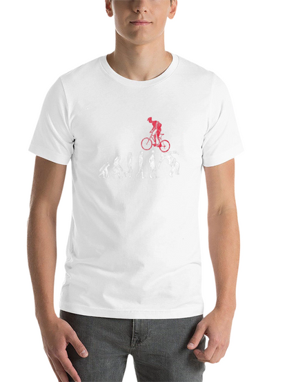 Evolution of Man to Biker T-Shirt