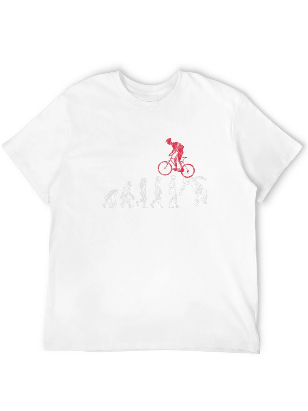 Evolution of Man to Biker T-Shirt