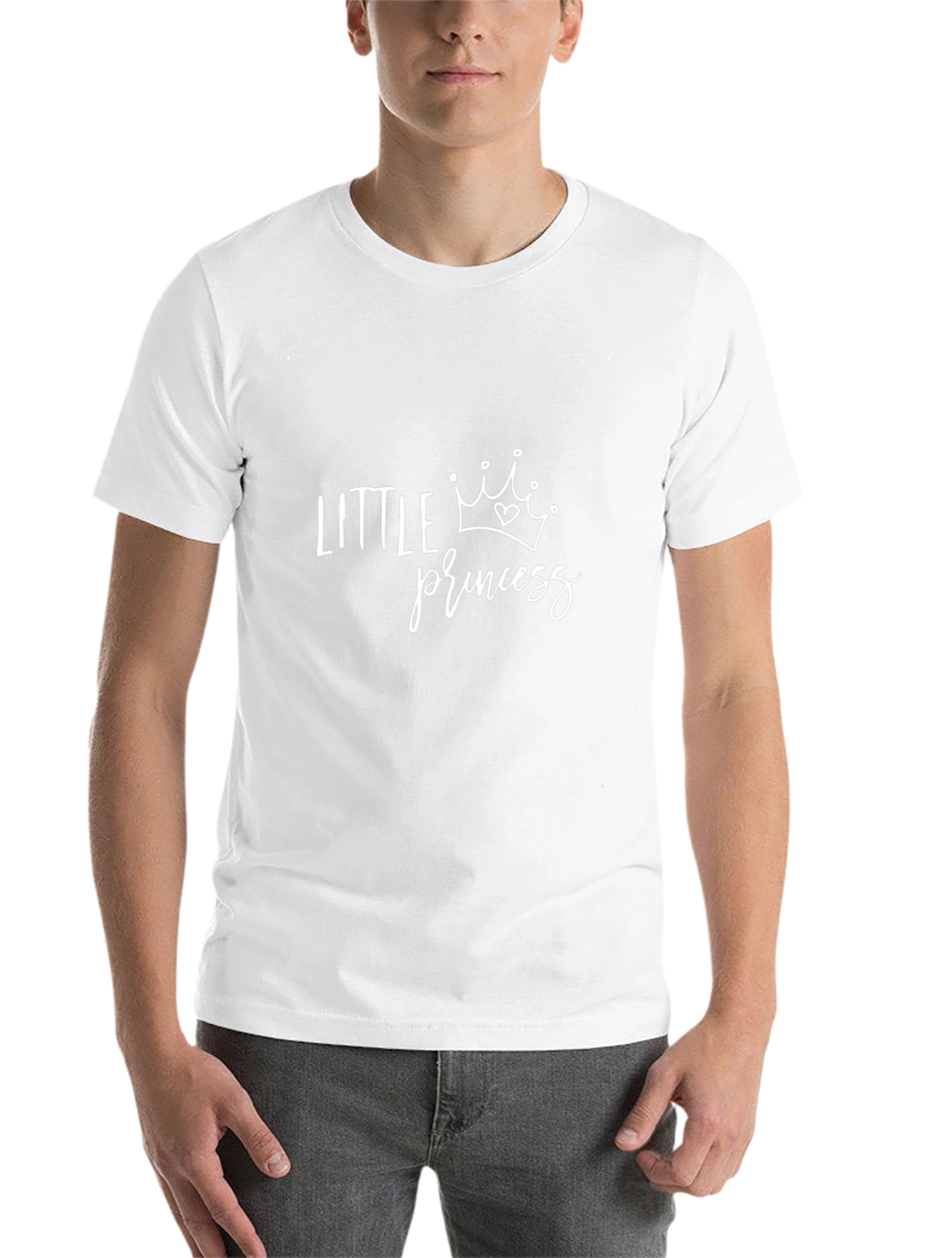 Little Princess Graphic Black T-Shirt