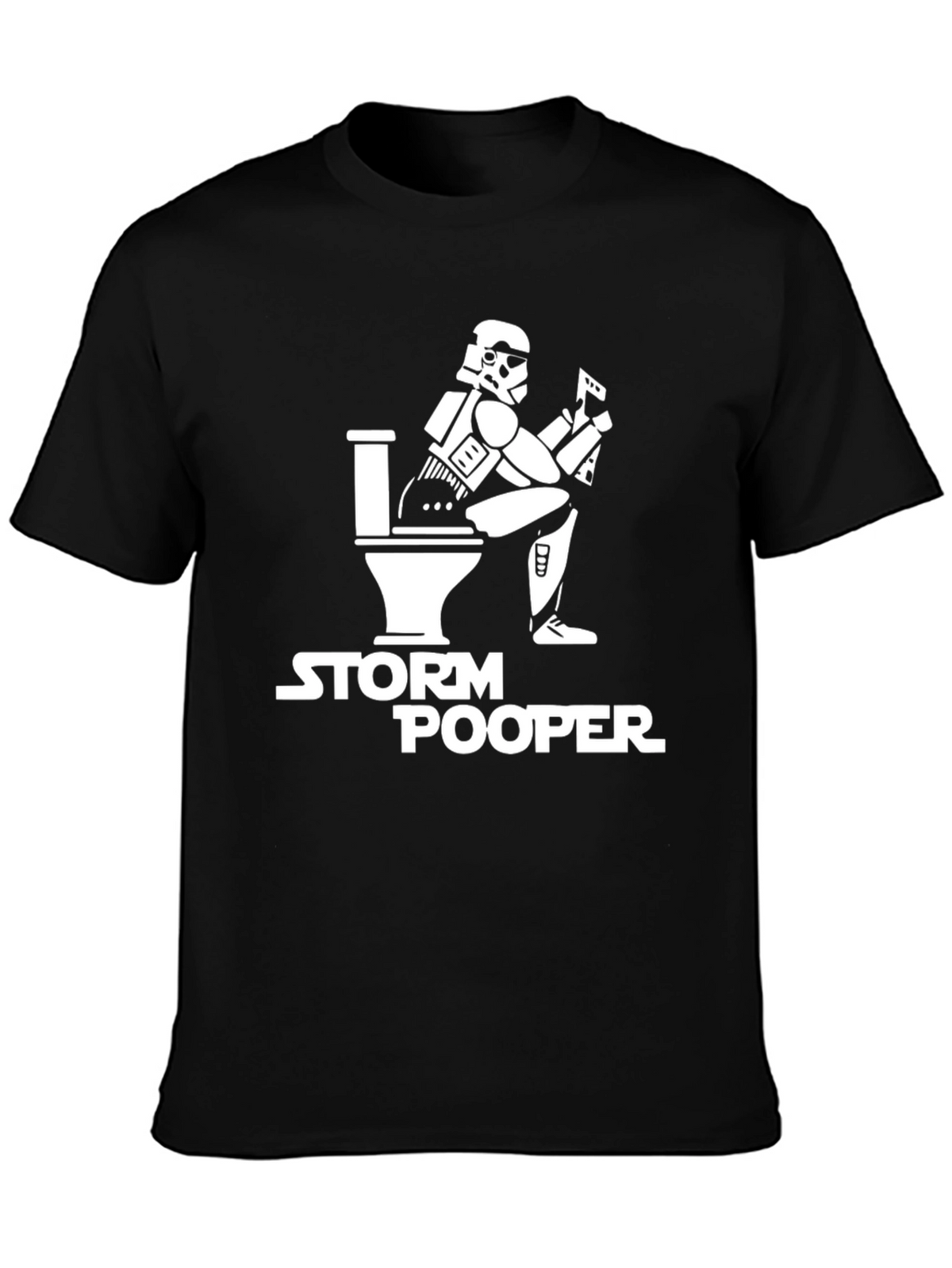 Storm Pooper Funny Graphic T-Shirt