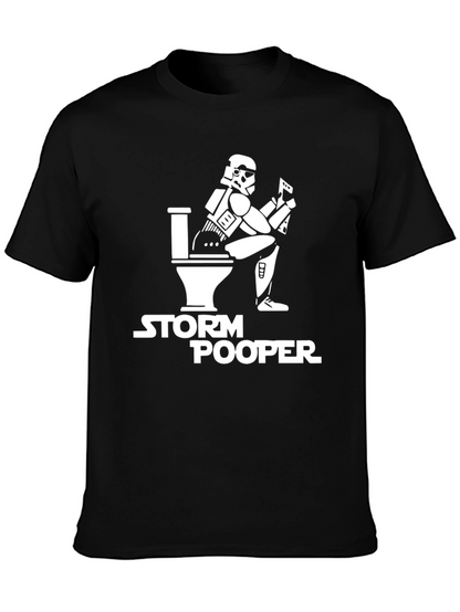 Storm Pooper Funny Graphic T-Shirt